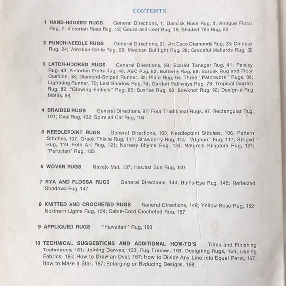 Vintage hard cover, The McCall’s Book of Rugmaking - Picture 4 of 4